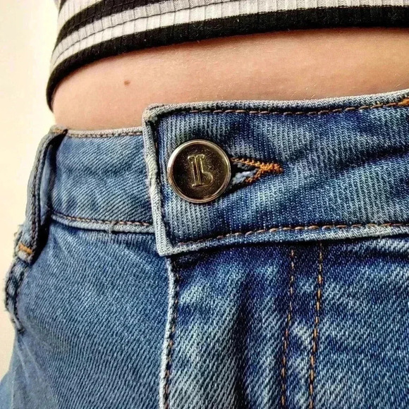 Anthro Pilcro & The Letterpress Blue Jean Skirt - Picture 5 of 7